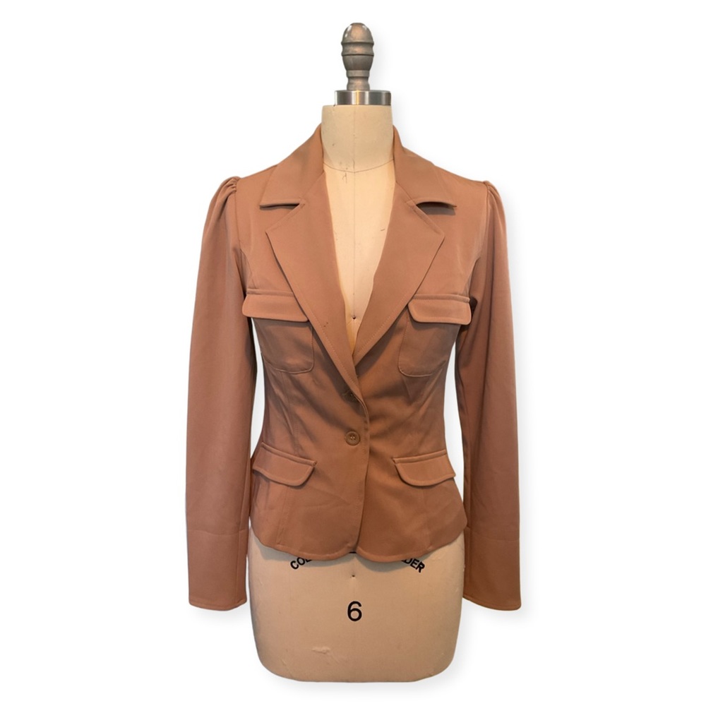 Hot Kiss Tan Blazer